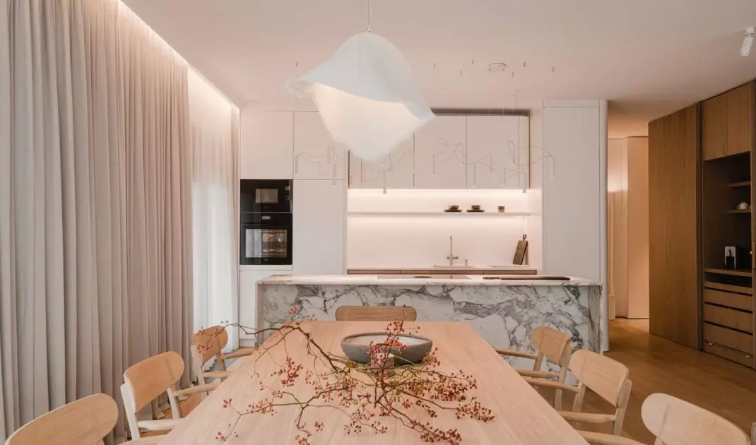 Organic Shelter style apartment