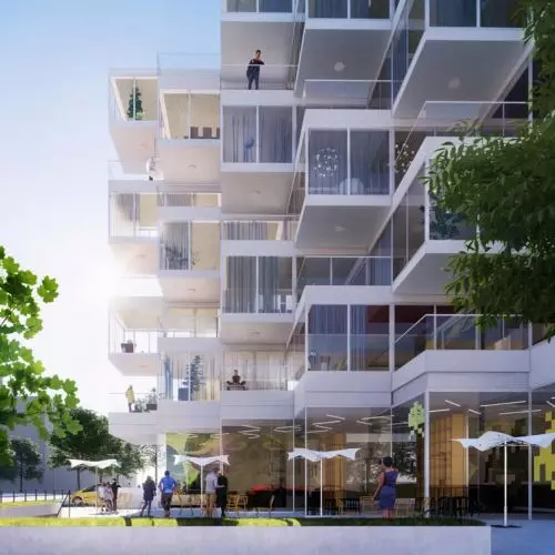 JEMS Architects to design residential building in Gdynia, urban park to be built next door