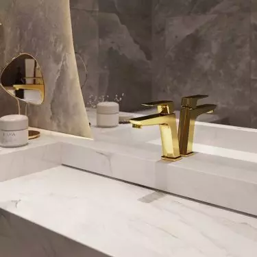 bateria umywalkowa stojąca VITTO GOLD VERDELINE