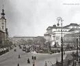 Historyczny widok placu Teatralnego