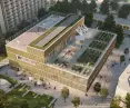 wizualizacja Centralnego Domu Kultury w Warszawie