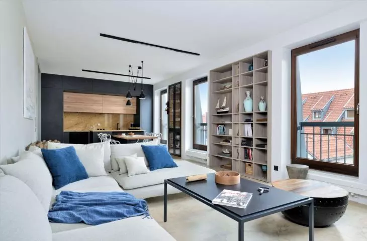 Apartament z widokiem na Żuraw i Motławę