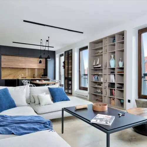 Apartament z widokiem na Żuraw i Motławę