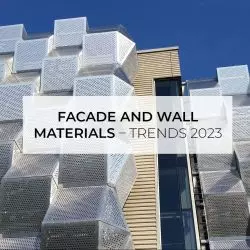 Facade and wall materials. Trends 2023
