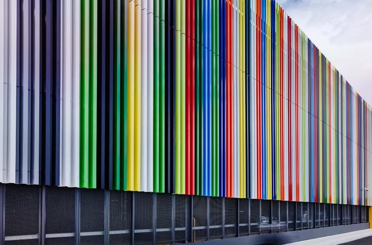 Kolekcja architektonicznych farb proszkowych