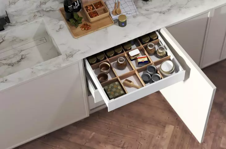 Wooden organizers - a way to keep your drawers in order