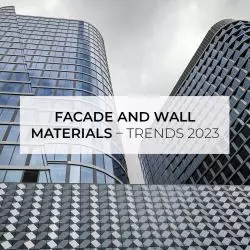 Facade and wall materials – trends 2023.