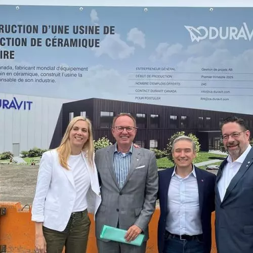 Duravit builds world's first climate-neutral ceramics plant in Canada