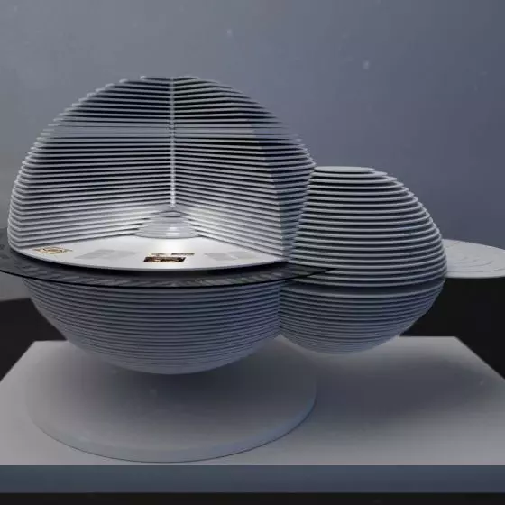 II Nagroda, instalacja „Kopernik – Konstelacje”