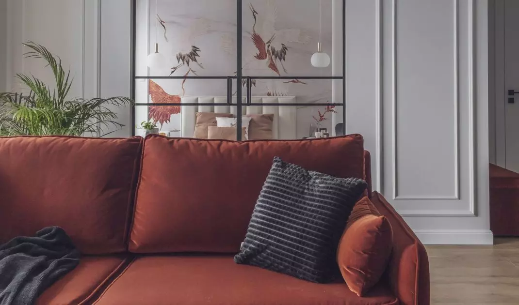 Mieszkanie projektu Gołaska Studio