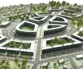 Visualization of the selected version of the residential development