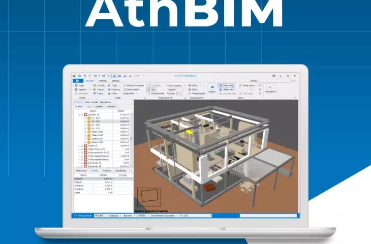 AthBIM – funkcjonalna przeglądarka BIM