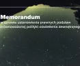 Memorandum w sprawie prawnych podstaw zrównoważonej polityki oświetlenia zewnętrznego