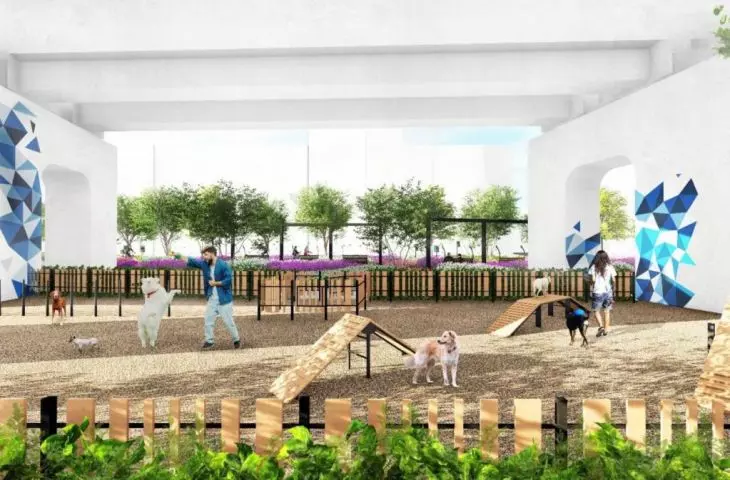 Work has begun on the development of the Railway Park