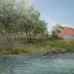 Projekt Tree Hosues nad jeziorem