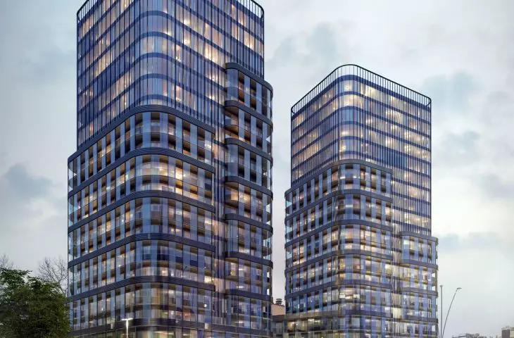 Two glass towers to replace modernist cinema