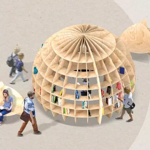 Book Sphere. Featured micro-library project
