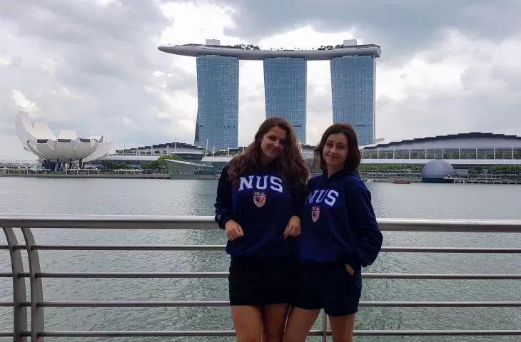 Aleksandra Borowska i Natalia Burnagiel o studiowaniu w Singapurze