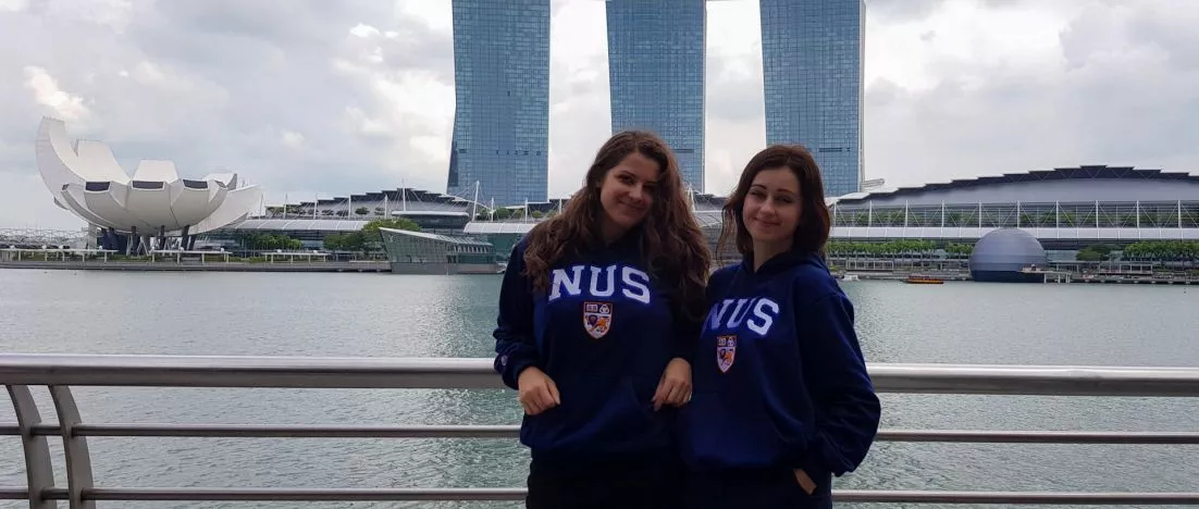 Aleksandra Borowska i Natalia Burnagiel o studiowaniu w Singapurze