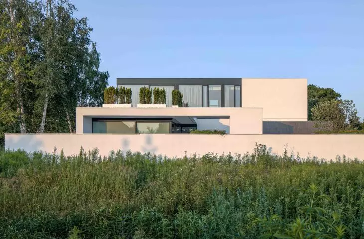 The house at which the birch tree was saved