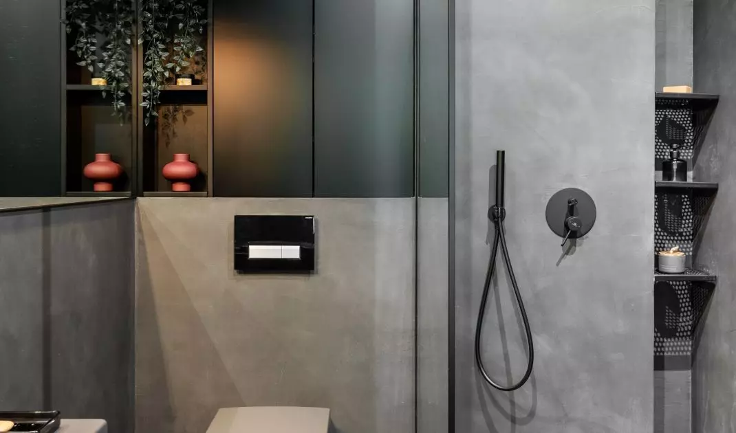 Industrial bathroom