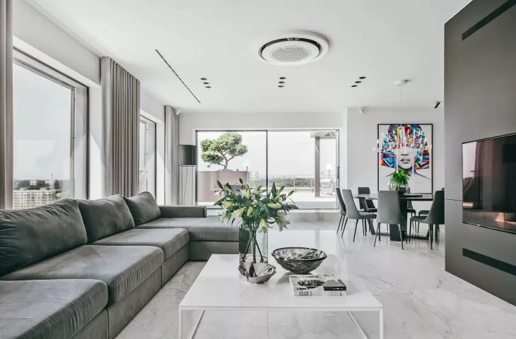 Space and natural light in a Silesian apartment