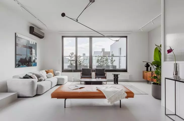 Harmony and quality. Full of design apartment in Wilanów