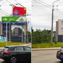 Gdynia. Po lewej: stan dzisiejszy. Po prawej: tak będzie wyglądać przestrzeń po zmianach zgodnych z uchwałą