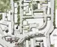 Piast Square development project - situation