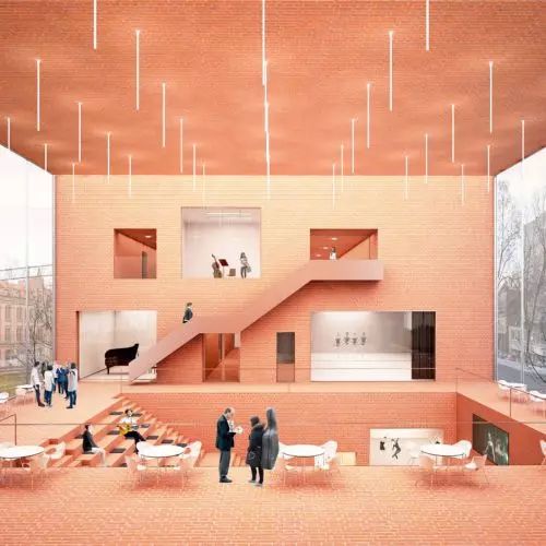 Results of the competition for the design of the Academy of Music in Katowice.