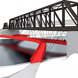 Projekt kładki pieszej