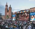 koncert na otwarcie kongresu OWHC na krakowskim Rynku