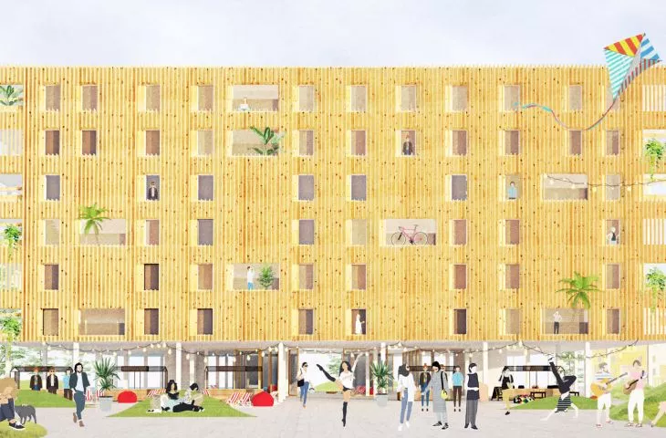 Projekt pt. „3-living” zajął pierwsze miejsce w konkursie „Hustle Hub – Youth Housing Design Competition ‘19: Russia”