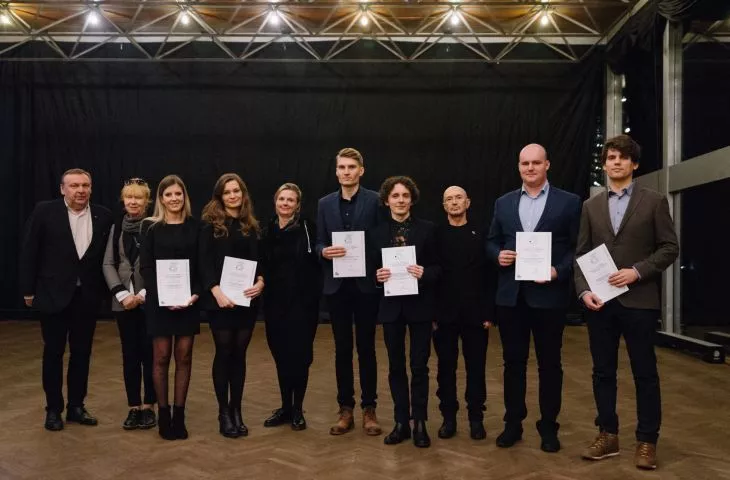 Jury and winners of the competition