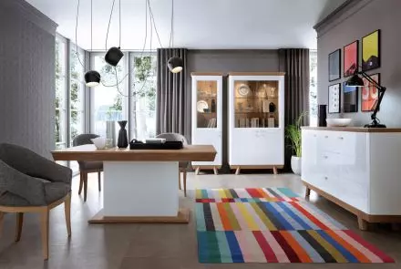 Kolekcja mebli ASPEN, jadalnia