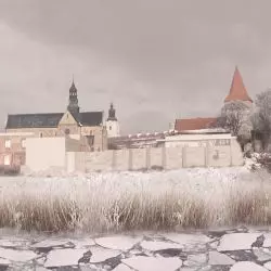 projekt Muzeum Cystersów z Centrum Medytacji w ruinach dawnego klasztoru cystersów w Sulejowie