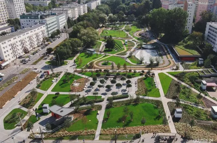 Our dear Central Park in Gdynia. A space of many activities, but not without shortcomings