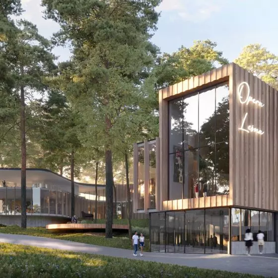 Projekt centrum edukacyjno-wystawienniczego, które stanie na terenie Opery Leśnej w Sopocie