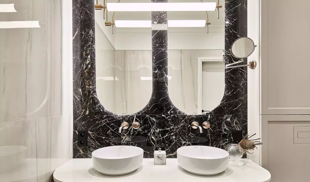 Bathroom designed by Barbara Godawska
