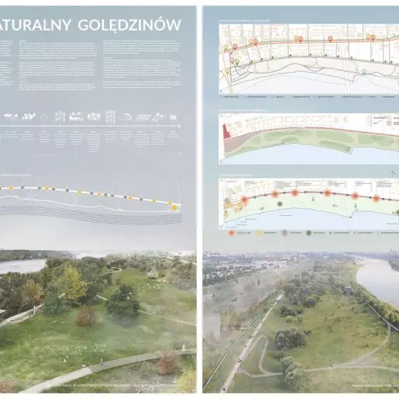 Wyróżnienie — Pracownia Architektury Krajobrazu. Marta Tomasiak, Zygmunt Borawski