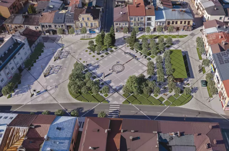 Jednoetapowy, realizacyjny, ograniczony konkurs na koncepcję architektoniczną przebudowy Rynku w Skale