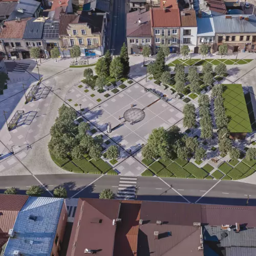 Jednoetapowy, realizacyjny, ograniczony konkurs na koncepcję architektoniczną przebudowy Rynku w Skale