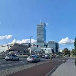 Hala Olivia i kompleks Olivia Business Centre przy Al. Grunwaldzkiej