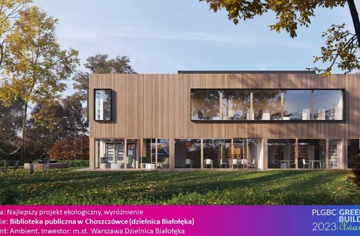Wyróżnienie w kategorii Najlepszy projekt ekologiczny