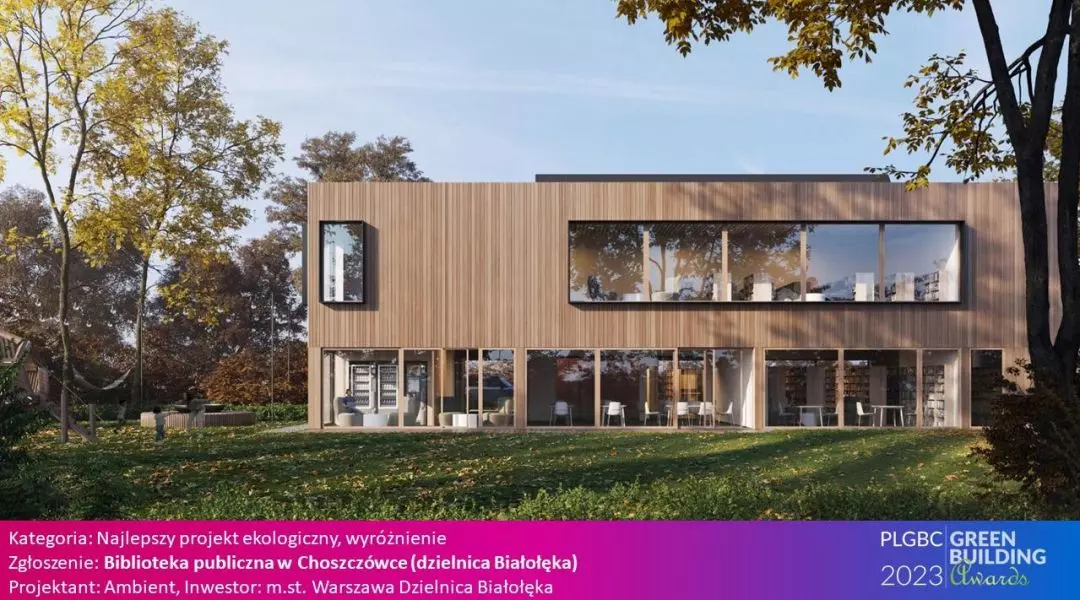 Wyróżnienie w kategorii Najlepszy projekt ekologiczny