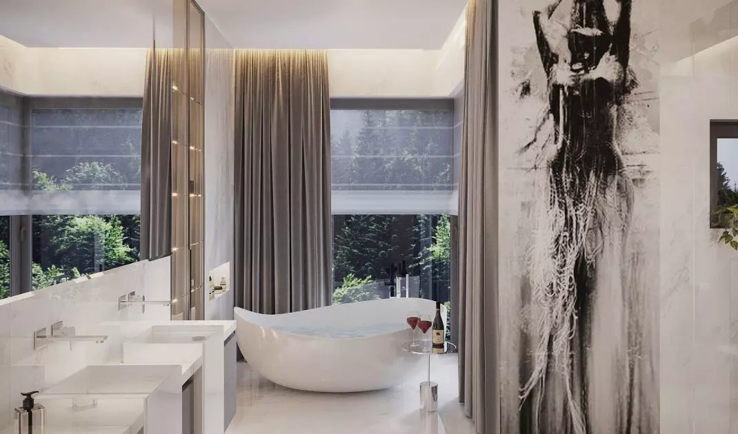 Master bedroom area