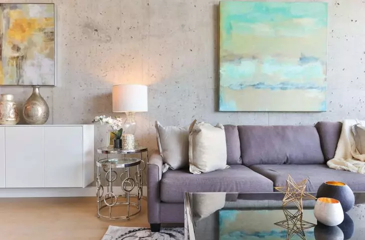 Living room wall - interesting solutions