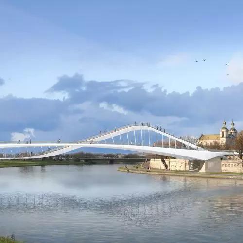 The Kazimierz-Ludwinow footbridge will be built. The city has signed an agreement
