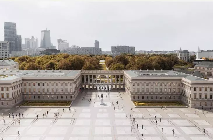 Pracownia WXCA wygrała w konkursie na projekt odbudowy Pałacu Saskiego!