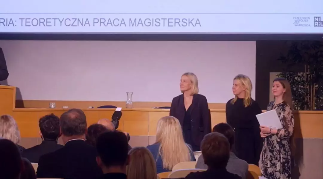 Wyróżnienie (ex aequo), kategoria teoretyczna, autorka: Magdalena Wolska